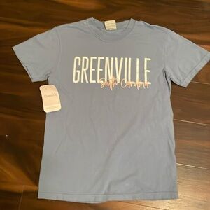 Comfort Colors Blue Greenville, South Carolina Tee